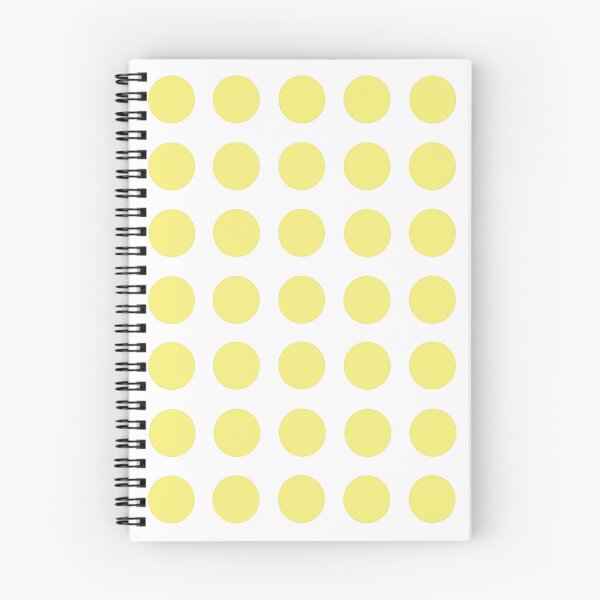 Item preview, YELLOW and WHITE Symmetrical POLKA DOTS  designed and sold by RachelMacht.