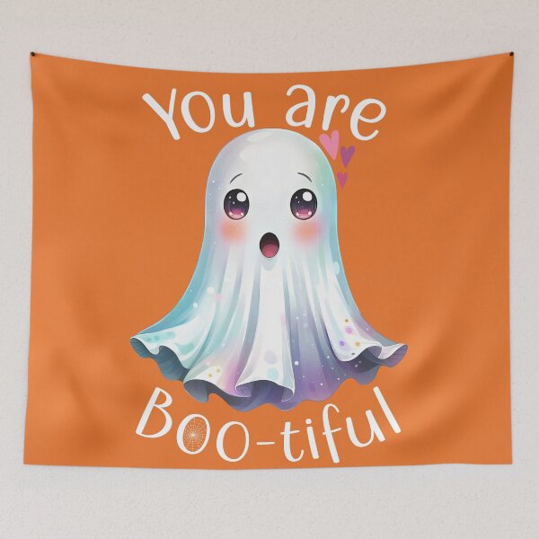 Item preview, You are bootiful, cute halloween ghost in love designed and sold by ChaosEdits.