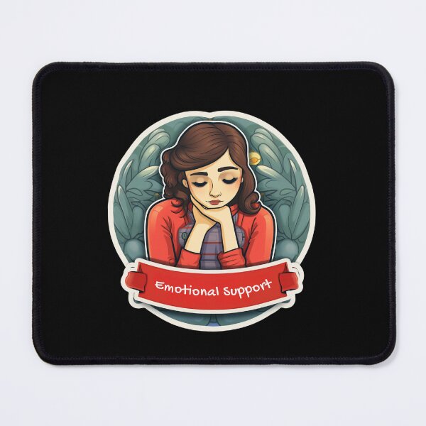 Item preview, Emotional Support Coworker designed and sold by Mateusz Majcherek.