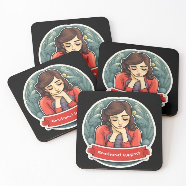 Item preview, Emotional Support Coworker designed and sold by Mateusz Majcherek.