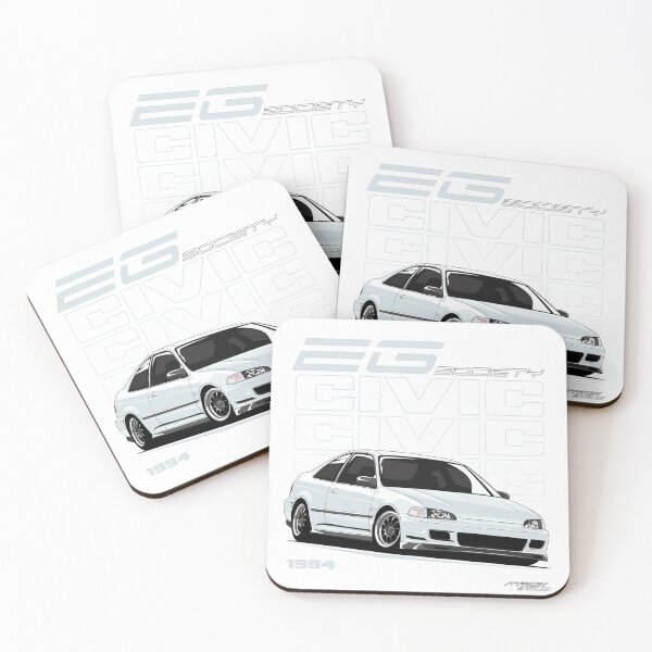 Item preview,  Civic - EG Society White designed and sold by kuyoart.