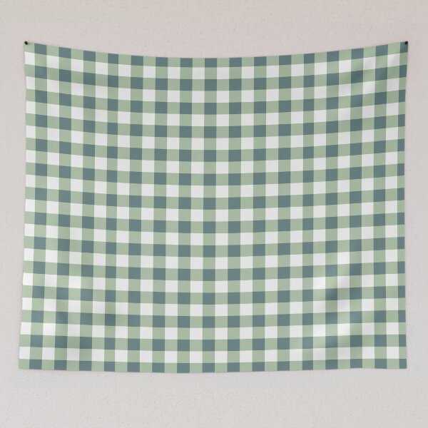 Item preview, Gingham Pattern, Dark Green Light Green And White Colors designed and sold by Designfs.