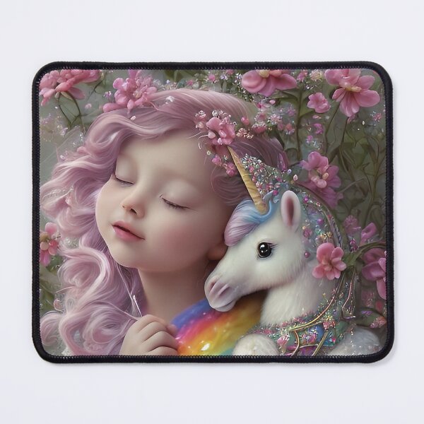 Item preview, Unicorn Pink dreams, fantasy, fable, horse, magic, glitter designed and sold by Cyber Kids.