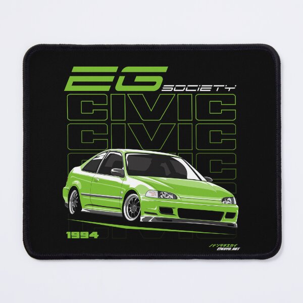 Item preview, Civic - EG Society Green designed and sold by kuyoart.