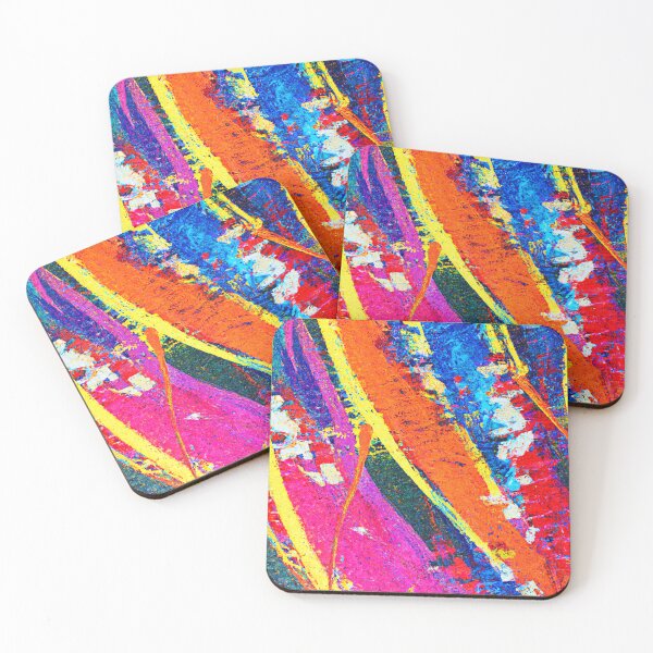 Item preview, Energizing Colorful Abstract Pattern designed and sold by Health And Fitness Posts e-Store.