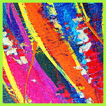 Artwork thumbnail, Energizing Colorful Abstract Pattern by Health And Fitness Posts e-Store