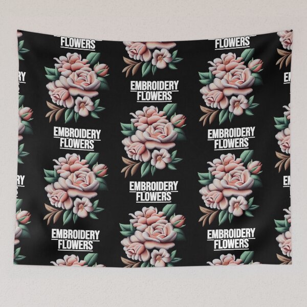 Artikelvorschau, Embroidery Flowers entworfen und verkauft von DonAscaneo.