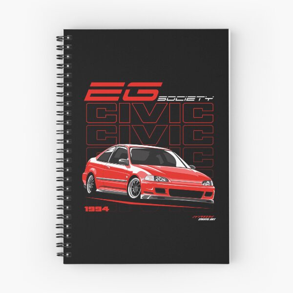 Item preview, Civic - EG Society Red designed and sold by kuyoart.