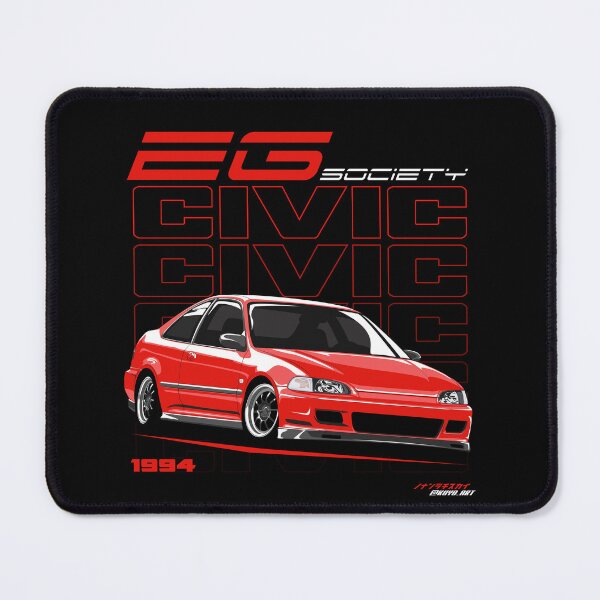 Item preview, Civic - EG Society Red designed and sold by kuyoart.