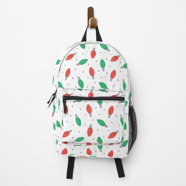 Item preview, Christmas lights - green and red on white designed and sold by littlearrow.