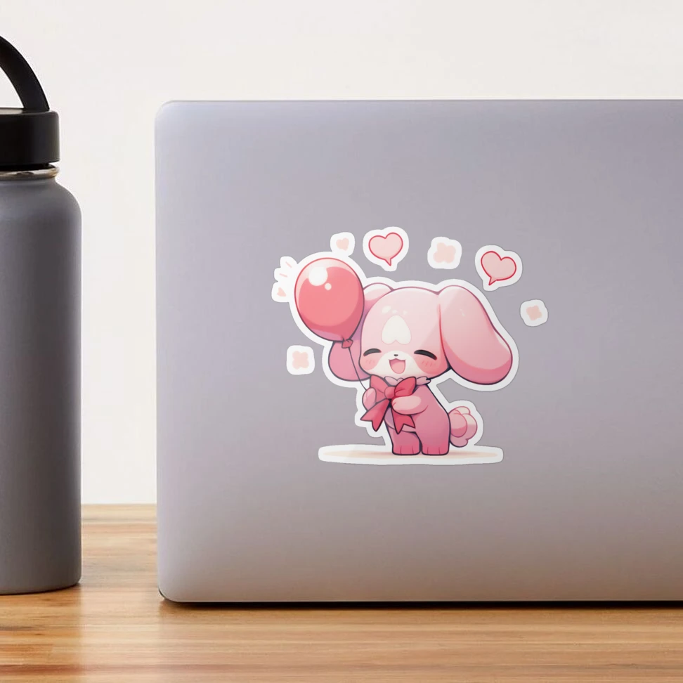 Kawaii Critter Balloon Stickers – Sweet Kawaii Design