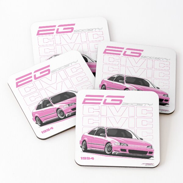Item preview, Civic - EG Society Pink designed and sold by kuyoart.