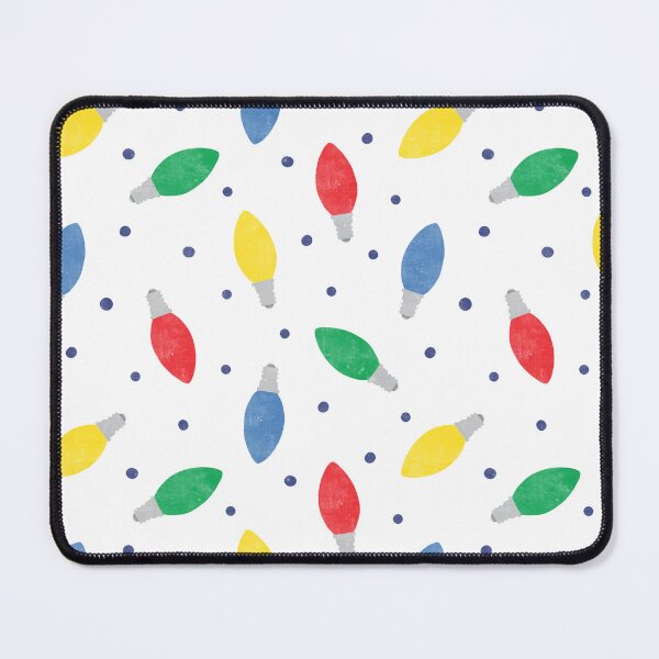 Item preview, Christmas lights - multi color on white designed and sold by littlearrow.