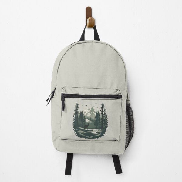 Item preview, A Natural Wonder: Deer, Forest, River, Birds and Mountains designed and sold by RKEDesigner.