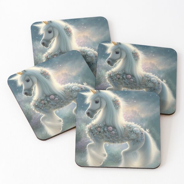 Item preview, Unicorn Pink dreams, fantasy, fable, horse, magic, glitter designed and sold by Cyber Kids.