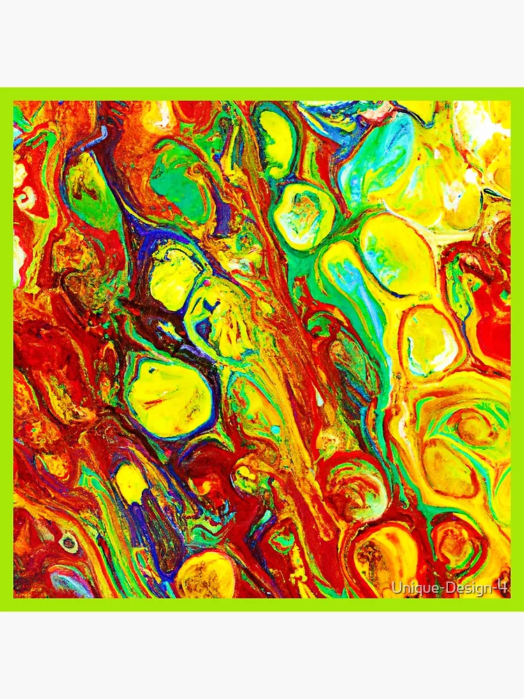Thumbnail 3 of 3, Poster, Colorful Vibrance Pattern designed and sold by Health And Fitness Posts e-Store.