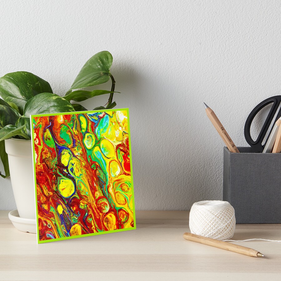 Item preview, Art Board Print designed and sold by Unique-Design-4.