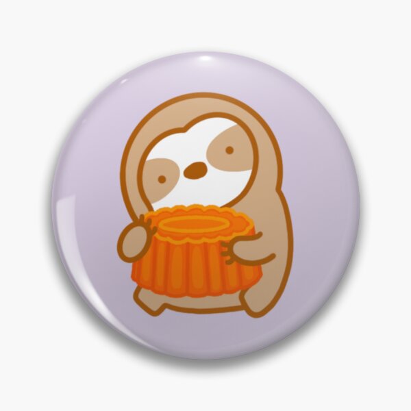 Item preview, Cute Moon Festival Mooncake Sloth  designed and sold by theslothinme.