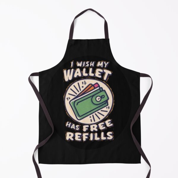 Item preview, I Wish My Wallet Has Free Refills designed and sold by HanaiPrint.