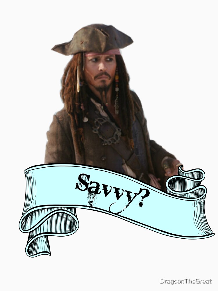 ⭐ Pirates Of The Caribbean T-Shirt, Savvy