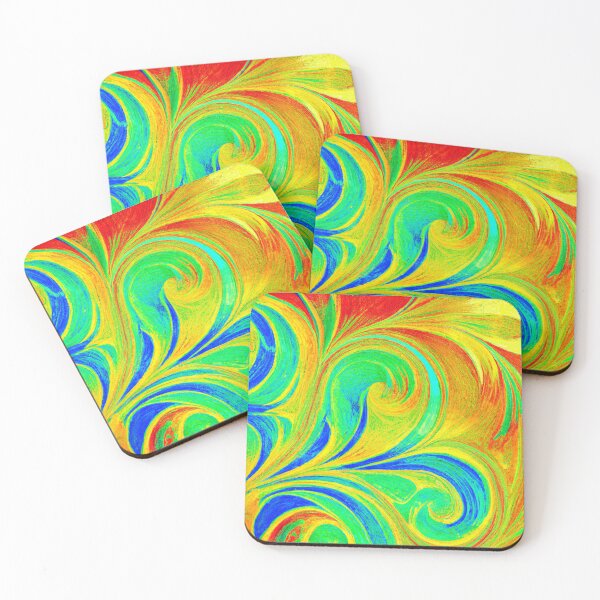 Item preview, Expressive Colorful Abstract Pattern designed and sold by Health And Fitness Posts e-Store.