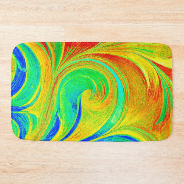 Item preview, Expressive Colorful Abstract Pattern designed and sold by Health And Fitness Posts e-Store.