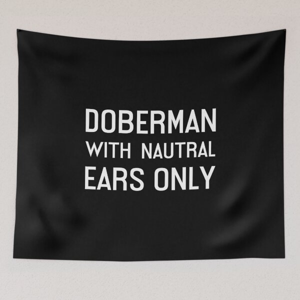 Item preview, Natural Ear Doberman designed and sold by LudwikeArts.