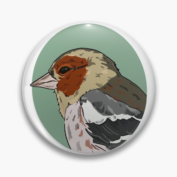 Item preview, Common Chaffinch Portrait designed and sold by UrsulaRodgers.