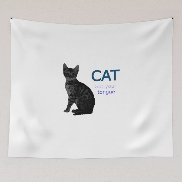 Item preview, Cat got your tongue designed and sold by Abhijeet117.