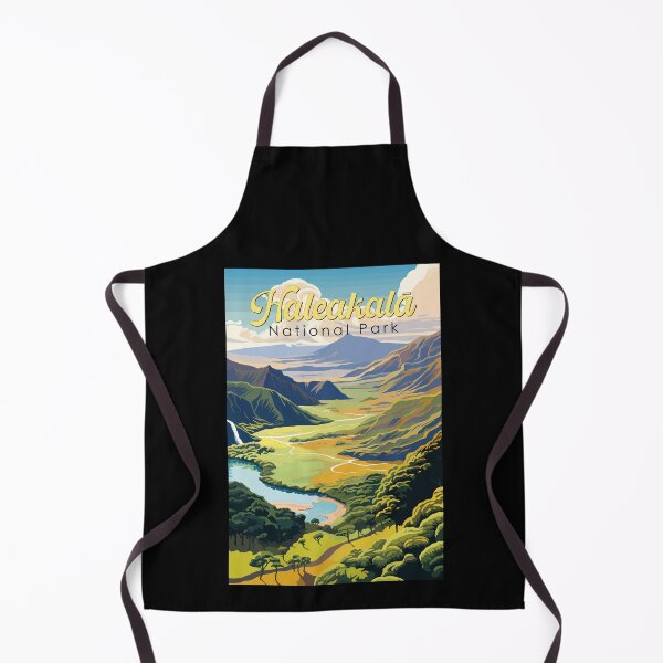 Item preview, Haleakala National Park Illustration Retro designed and sold by KrisSidDesigns.
