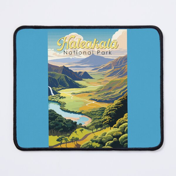 Item preview, Haleakala National Park Illustration Retro designed and sold by KrisSidDesigns.