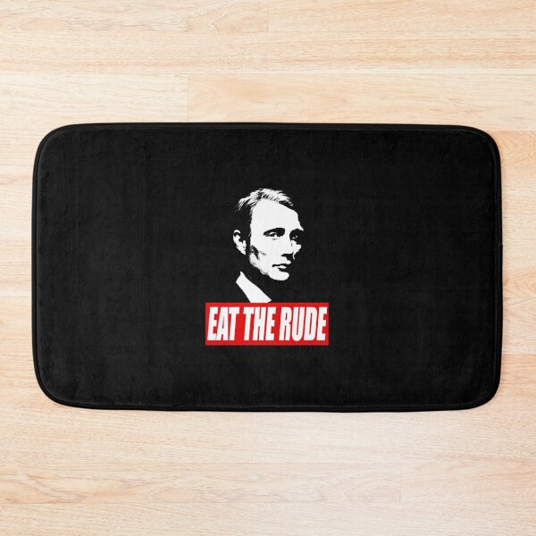 Item preview, EAT THE RUDE - Hannibal [Dark Background] designed and sold by ShopArtGalla.