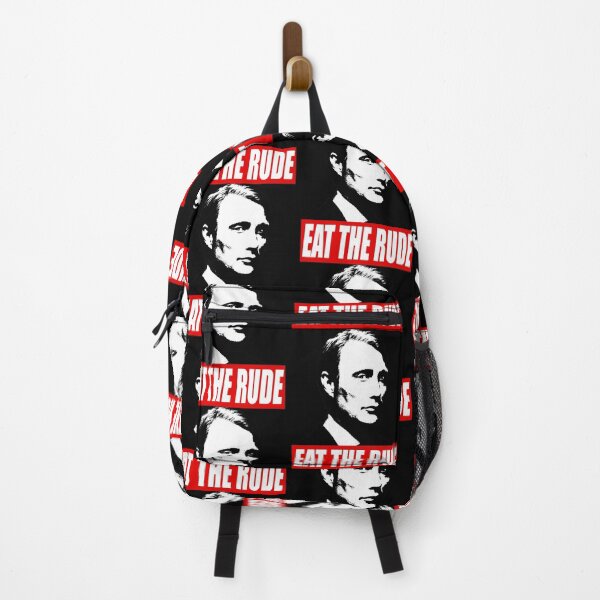 Item preview, EAT THE RUDE - Hannibal [Dark Background] designed and sold by ShopArtGalla.