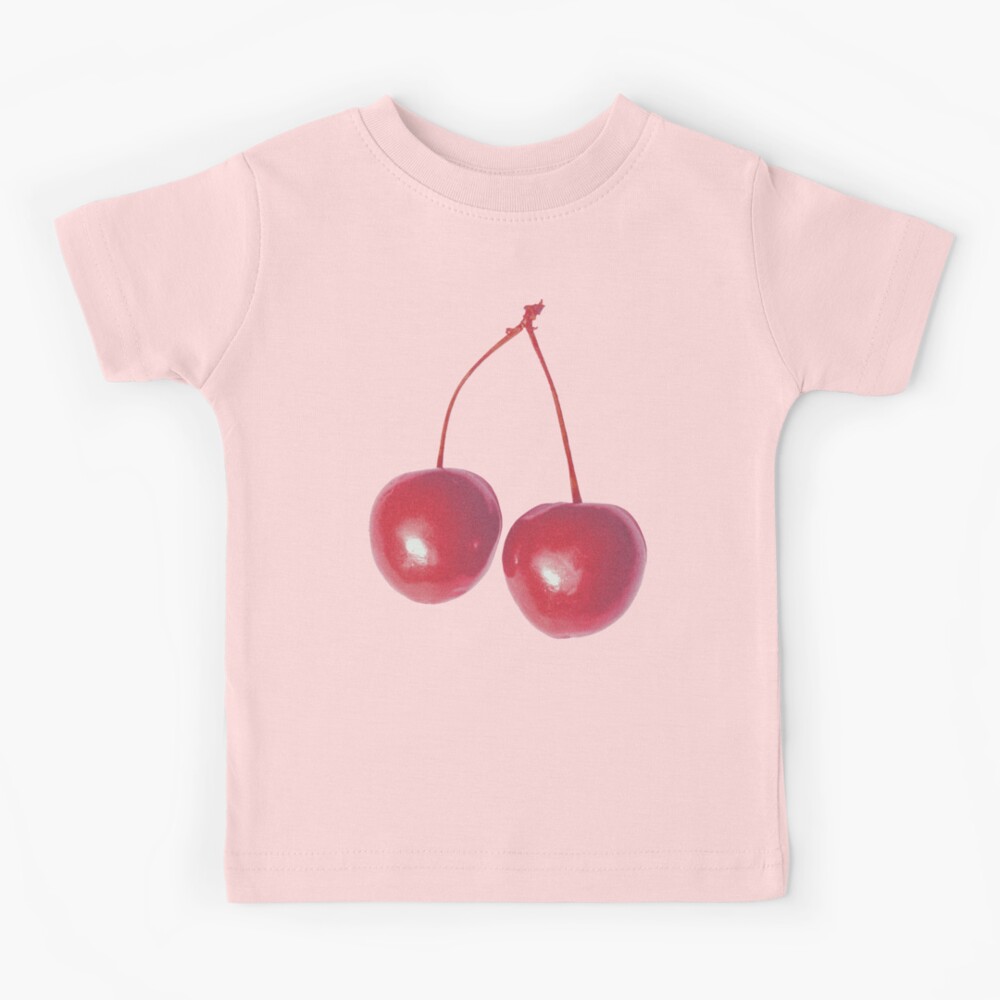 cherry baby tee
