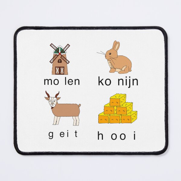 Item preview, Molen Konijn Geit Hooi designed and sold by Krissys-Art.