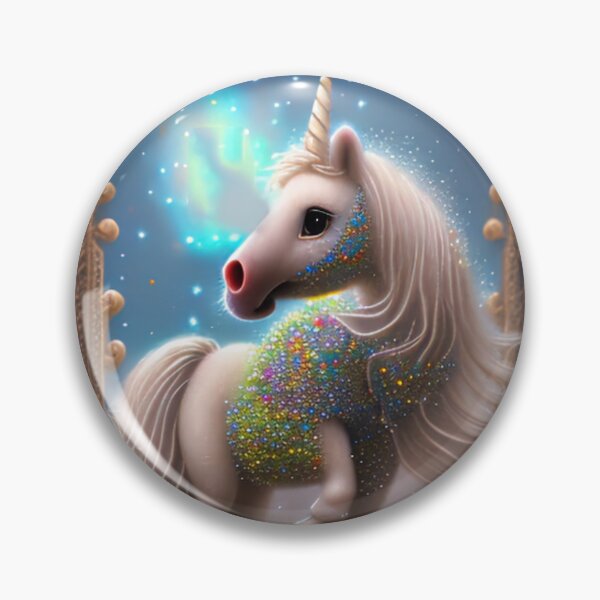 Item preview, Unicorn Pink dreams, fantasy, fable, horse, magic, glitter designed and sold by Cyber Kids.