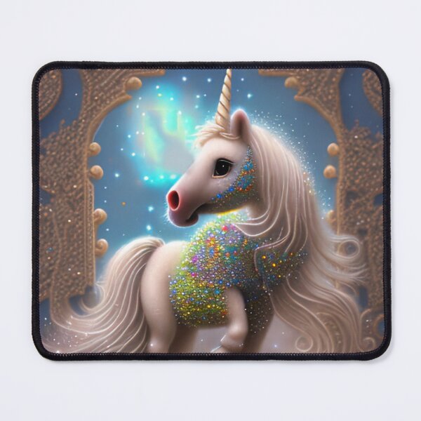 Item preview, Unicorn Pink dreams, fantasy, fable, horse, magic, glitter designed and sold by Cyber Kids.