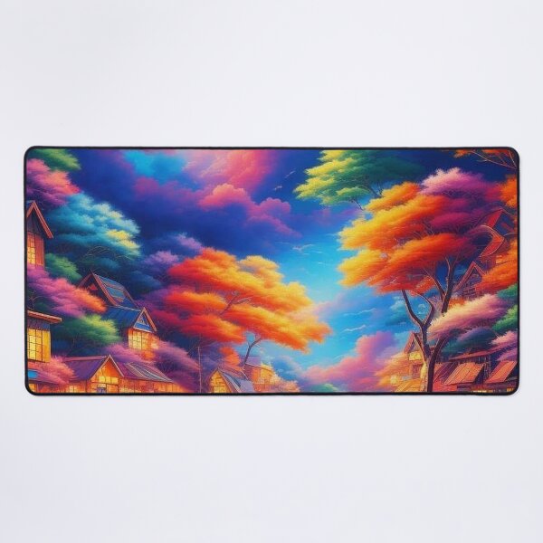 Item preview, Fairy tale town in color designed and sold by JaroDesign2023.