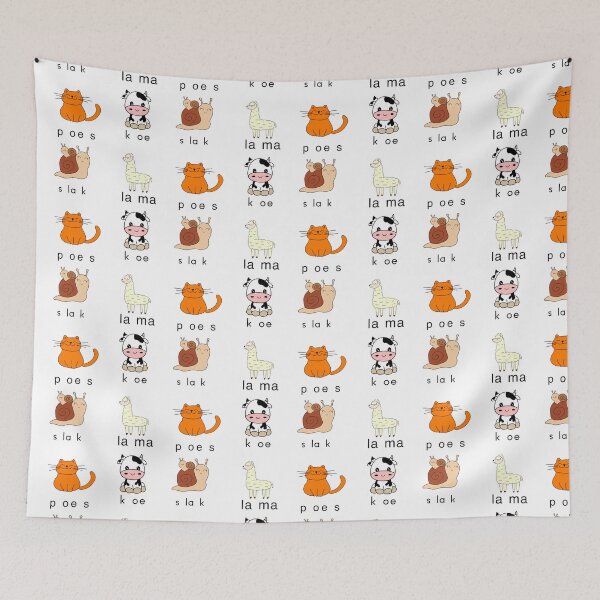 Item preview, Lama Poes Koe Slak designed and sold by Krissys-Art.