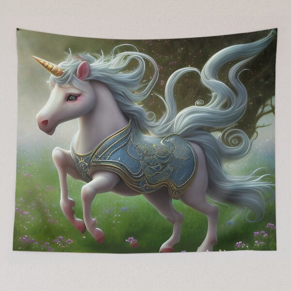 Item preview, Unicorn Pink dreams, fantasy, fable, horse, magic, glitter designed and sold by Cyber Kids.