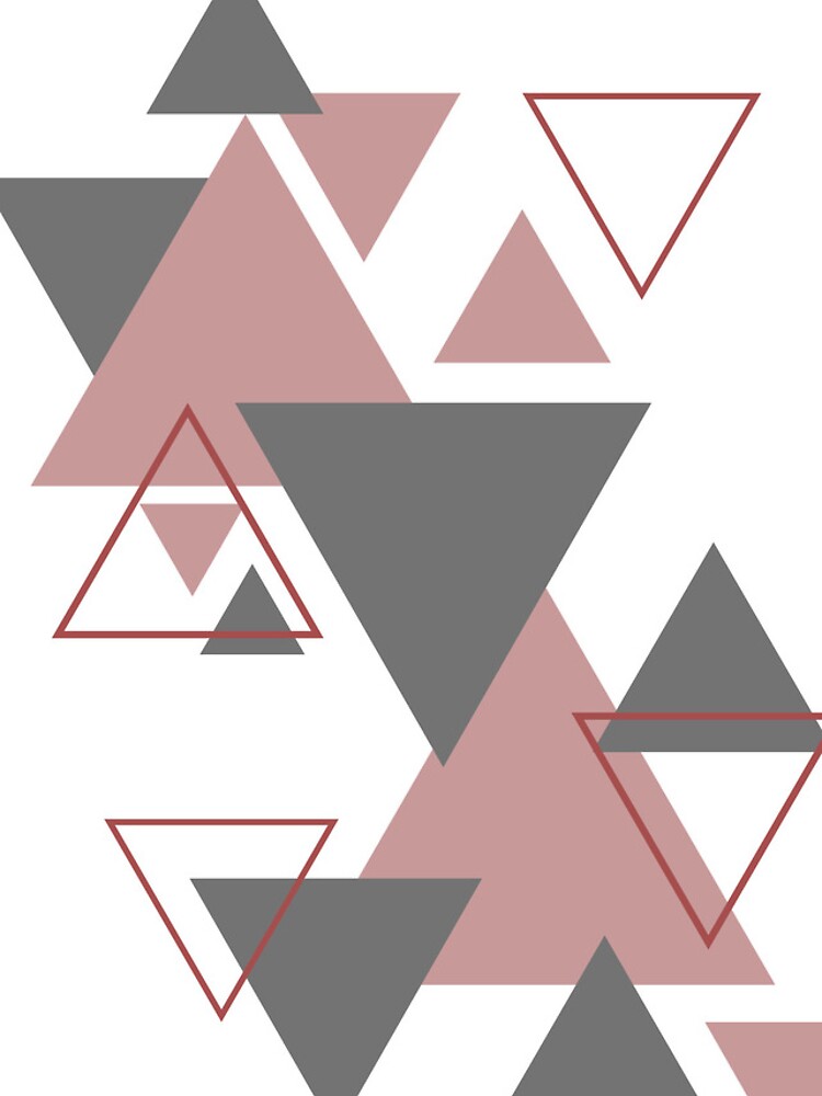 Thumbnail 4 of 4, iPhone Case, Triangles Set designed and sold by FunPrintCraft.