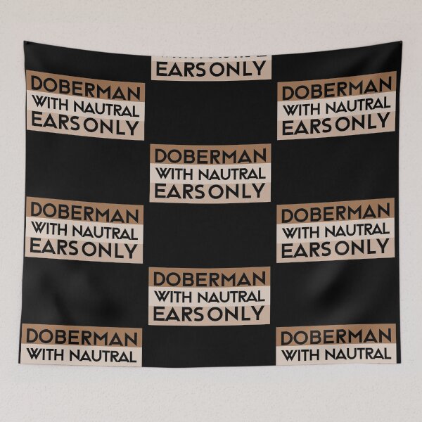 Item preview, Natural Ear Doberman designed and sold by LudwikeArts.