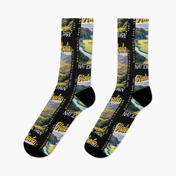 Item preview, Haleakala National Park Illustration Retro Distressed designed and sold by KrisSidDesigns.