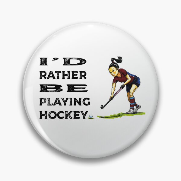 Item preview, Id rather be playing hockey designed and sold by dizzycatbiz.