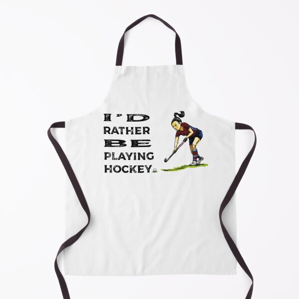 Item preview, Id rather be playing hockey designed and sold by dizzycatbiz.