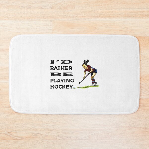 Item preview, Id rather be playing hockey designed and sold by dizzycatbiz.