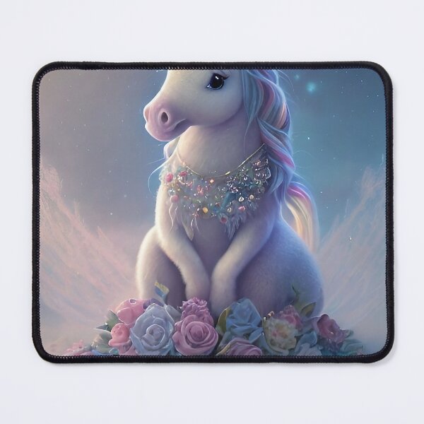 Item preview, Unicorn Pink dreams, fantasy, fable, horse, magic, glitter designed and sold by Cyber Kids.