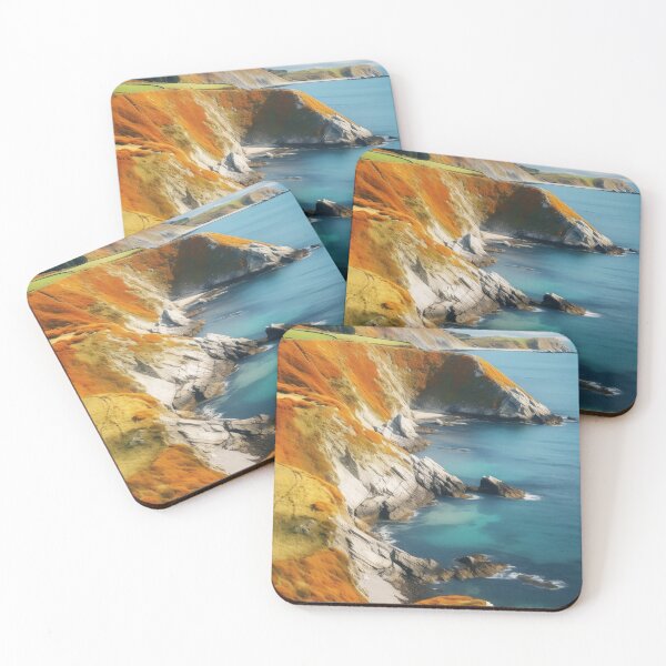 Item preview, South Devon Area of Outstanding Natural Beauty (AONB) United Kingdom - 1 - Photorealistic Digital Art | WanderUpNorthCo. designed and sold by WanderUpNorth.