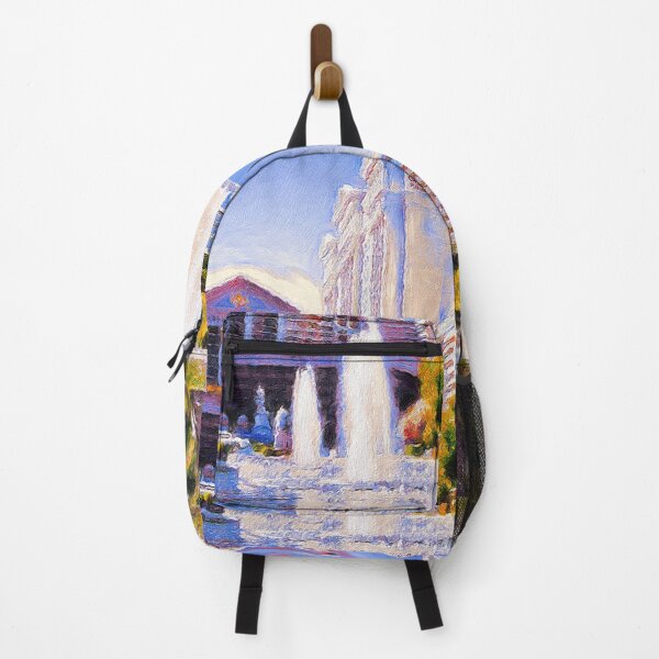 Item preview, Caesars palace fountains, Las Vegas - painting designed and sold by Travelways.