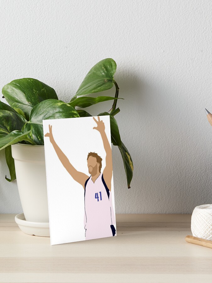 Dirk Nowitzki Canvas Print for Sale by Sport Surge